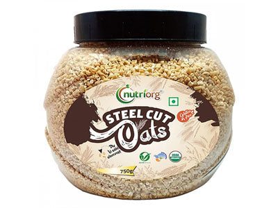 Buy Best Quality Certified Organic Steel Cut Oats Online from Orgpick