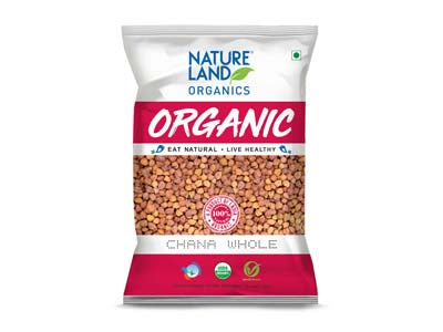 Organic Chana whole (Nature-Land)