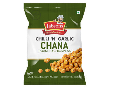 Chilli ‘N’ Garlic Chana (Jabsons)