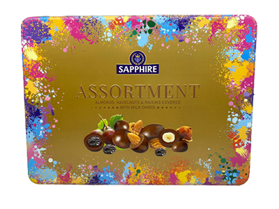 Assortment Choco Coated Nut (Sapphire)