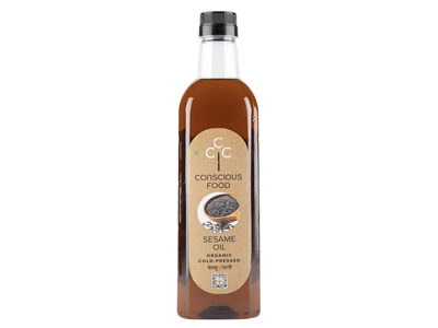 Organic Cold Press Sesame Oil (Conscious Food)