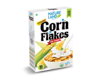 Buy Natureland's Organic Corn Flakes from Orgpick