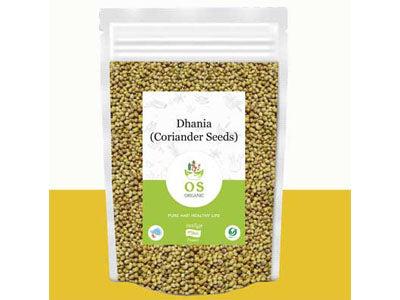 Organic Coriander Seeds Dhaniya (OrgaSatva)