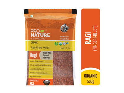 Organic Ragi (Nachani) (Pro Nature)