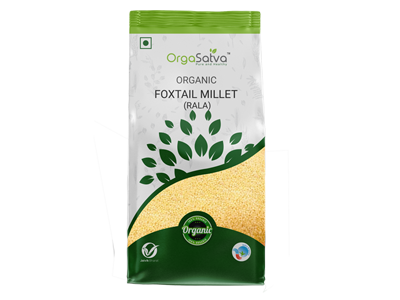 Organic Foxtail Millet (OrgaSatva)