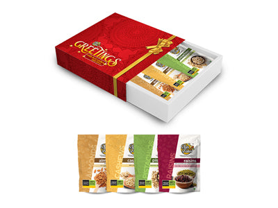 Diwali Gift Pack (4 Dryfruits @ 50 gm each)