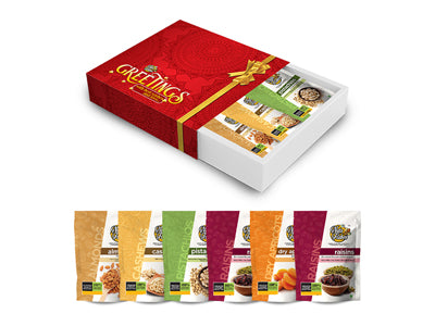 Diwali Gift Pack (6 Dryfruits @ 50 gm each)