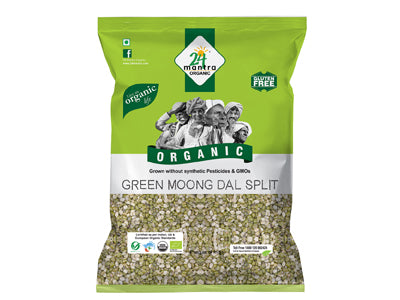 Buy Organic Green Split Moong Dal At Orgpick