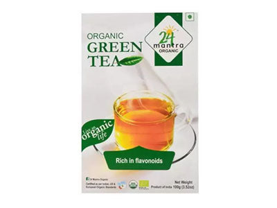 Buy 24 Mantra Organic Green Tea Powder Online At Orgpick