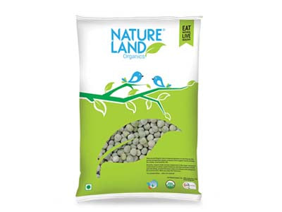 Organic Green Dry Peas (Nature-Land)