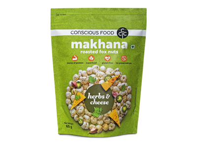 Herbs and Cheese Makhana (Conscious Food)