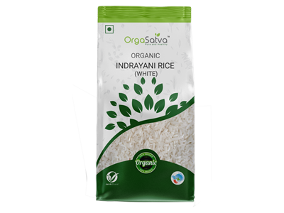 Organic Indrayani Rice White (OrgaSatva)