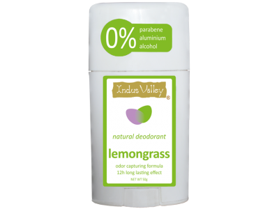 Natural Deodorant Stick Lemongrass (Indus Valley)