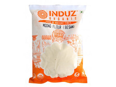 Organic Moong Flour-Besan (InduzOrganic)