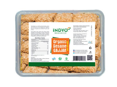 Til Barfi (Sesame Chikki) (Indyo Organic)