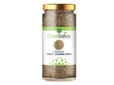 Organic Cumin seeds/Jeera-Bottle (Orgasatva)