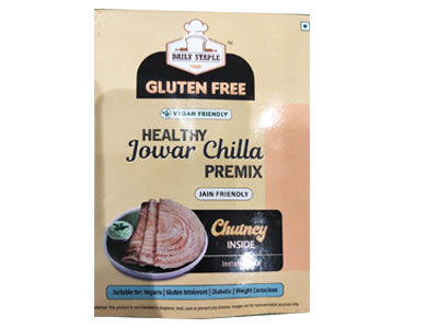 Jowar Chilla Mix with Chuteny (Daily Staple)