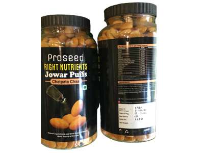 Jowar Puffs (Chatpata) (PROSEED)