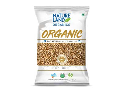 Organic Jowar Whole (Nature-Land)