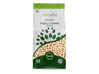 Organic Kabuli Chana (OrgaSatva)
