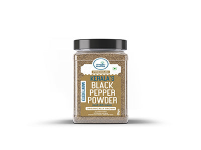 Kerala's Black Pepper Powder (Jar) (Yogik Roots)