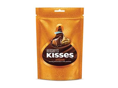 Kisses Milk Chocolate - Almonds (Hershey's)