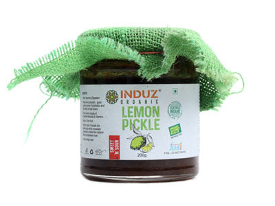Buy Organic Lemon Pickle Online at Orgpick