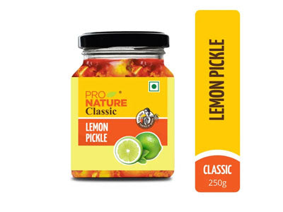 Organic Lemon Pickle (Pro Nature)