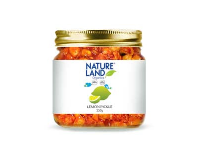 Organic Lemon Pickle (Nature-Land)