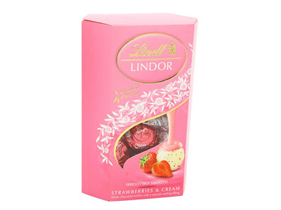Lindor Chocolate - Strawberry & Cream (Lindt)