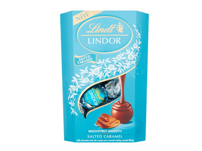 Lindor Milk Chocolate Salted Caramel (Lindt)