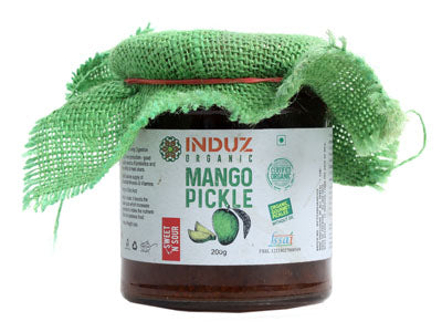 Organic Mango Sweet & Sour Pickle (InduzOrganic)