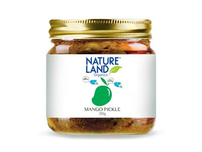 Organic Mango Pickle (Nature-Land)