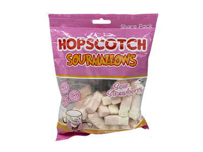 Marshmallows-Sour Strawberry (Hopscotch)