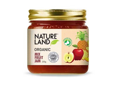 Organic Mix Fruit Jam (Nature-Land)