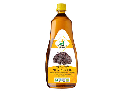 Buy Organic Cold-Pressed Mustard Oil Online At Orgpick