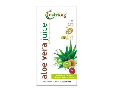 Buy natural Aloe Vera Kiwi Juice Online at Orgpick