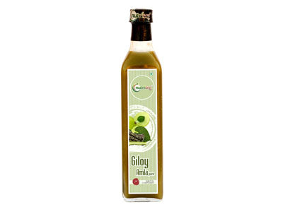 Buy Natural Giloy Amla Juice Online at Orgpick