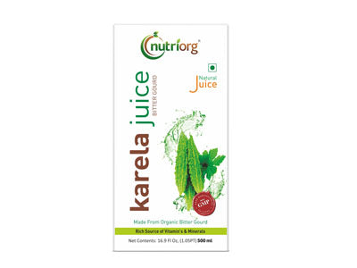 Natural Bitter Gourd (Karela) Juice online at Orgpick