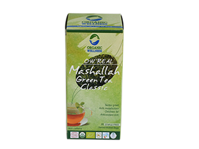 OW' Real Mashallah Green Tea Classic - Orgpick.com