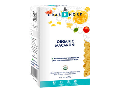 Organic Macaroni Pasta (Grabenord)