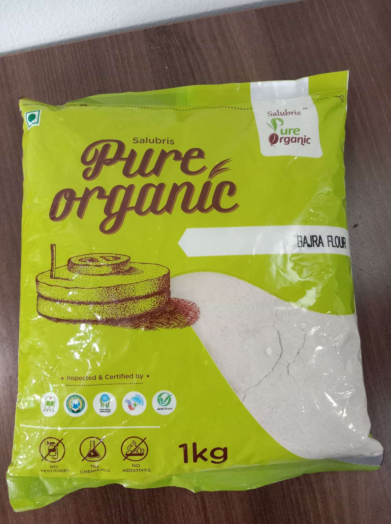 Organic Bajra Flour (PureOrganic)
