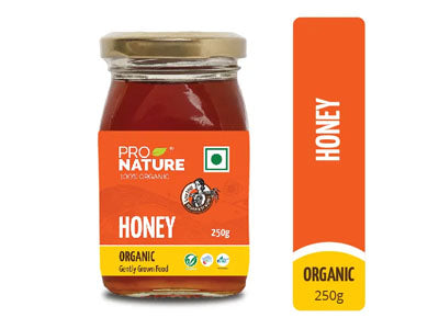 Organic Honey (Glass Jar) (Pro Nature)