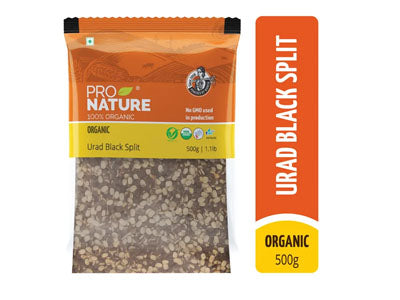 Organic Urad Black Split (Pro Nature)