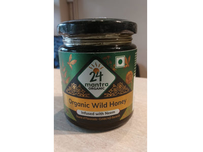 Organic Honey with Neem (24 Mantra)