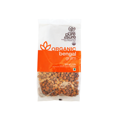 Order Pure & Sure Organic Bengal Gram,500gm 