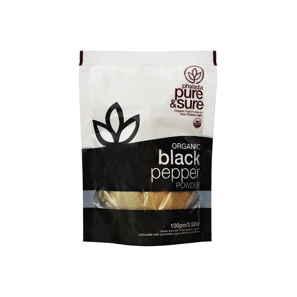 Order Pure & Sure Organic Black Pepper Powder,100gm 