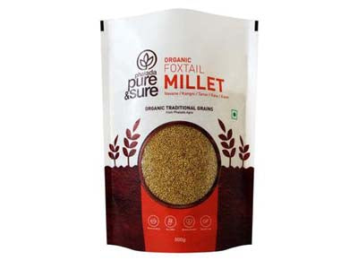 Order Pure & Sure Organic Foxtail Millet,500gm