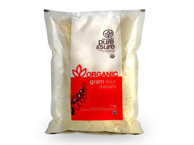 Buy Pure & Sure Organic Flour Gram(Besan) Online-Orgpick