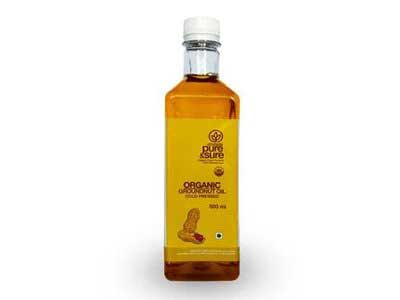 Organic Ground Nut Oil (Pure&Sure)